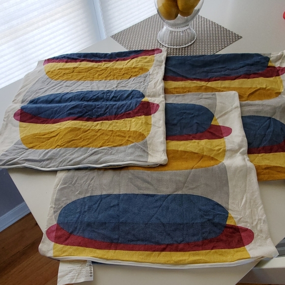 Ikea Accents Set Of 3 Throw Pillow Covers Poshmark